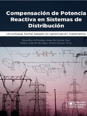cover image of Compensación de potencia reactiva en sistemas de distribución
